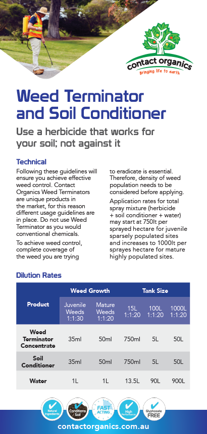 Weed Terminator Technical DL Brochure